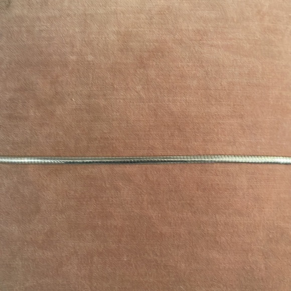 Italian Sterling silver Omega necklace - Picture 5 of 5